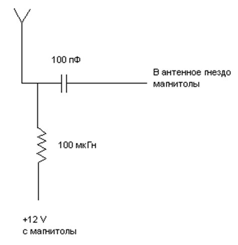 Усилитель антенны для автомагнитолы - эффективная схема